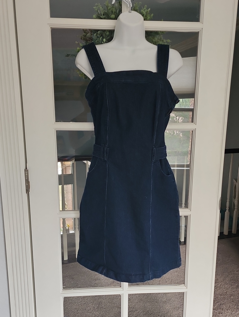 Jessica Simpson Dark Blue Denim Mini Dress